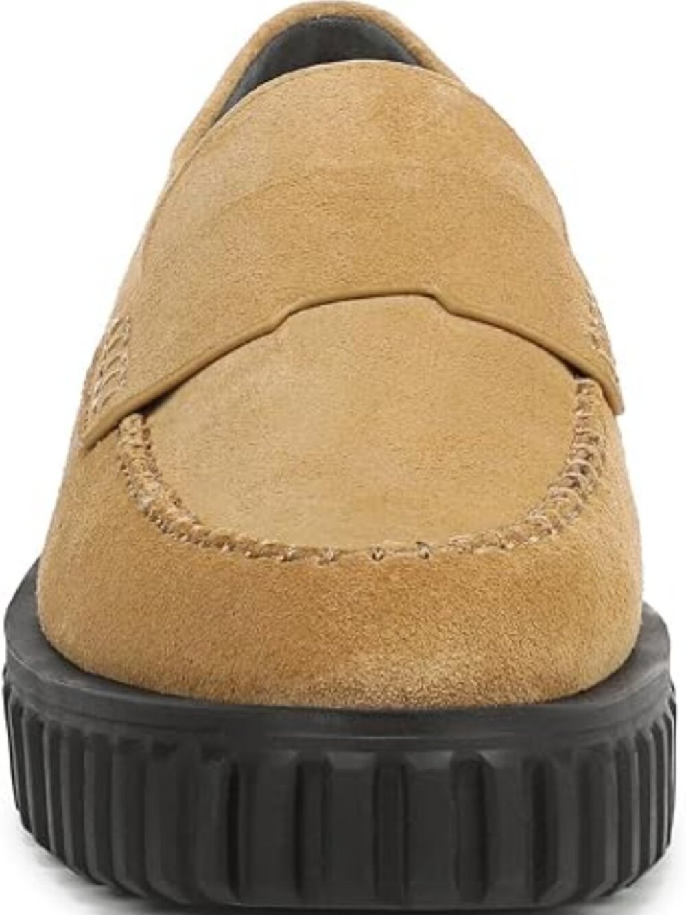 Franco Sarto Women's Flexa Roma Biscotti Brown Suede Slip On Loafer Shoe-8M-NIB